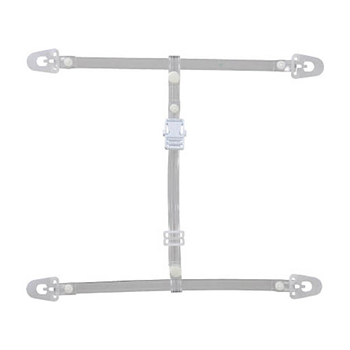 ﾍﾙﾒｯﾄあご紐 (透明ﾀｲﾌﾟ) 1ｾｯﾄ画像