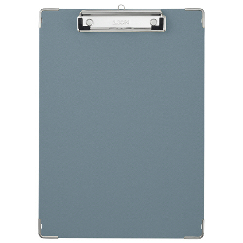 ﾎﾞｰﾙ用箋挟 A4ﾀﾃ 灰 1ｾｯﾄ(10枚)画像