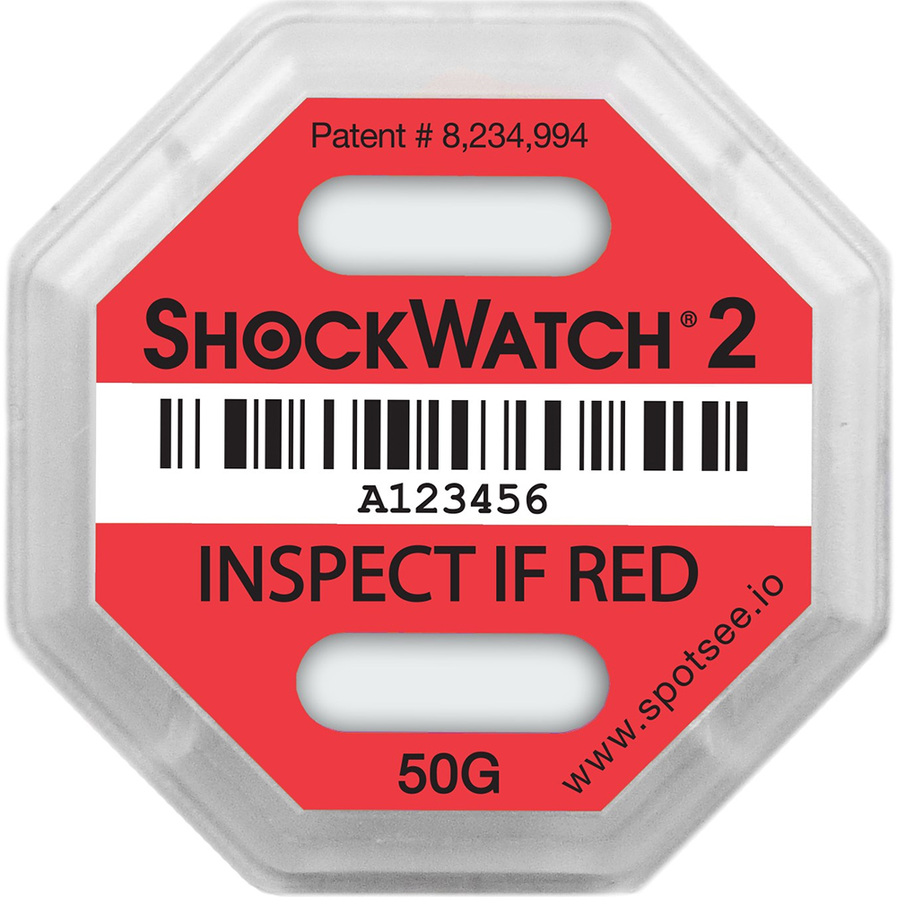 インジケータSHOCKWATCH250G 1箱（2枚入）