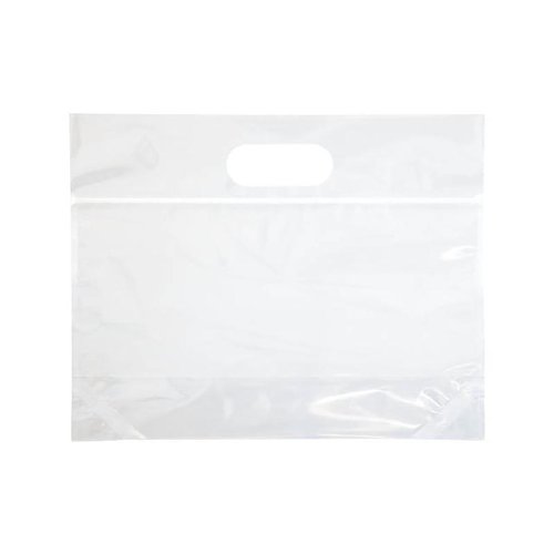 ラッピング用品 M-ZSW 無地ジップ付バッグ-SW(30枚) ヘッズ画像