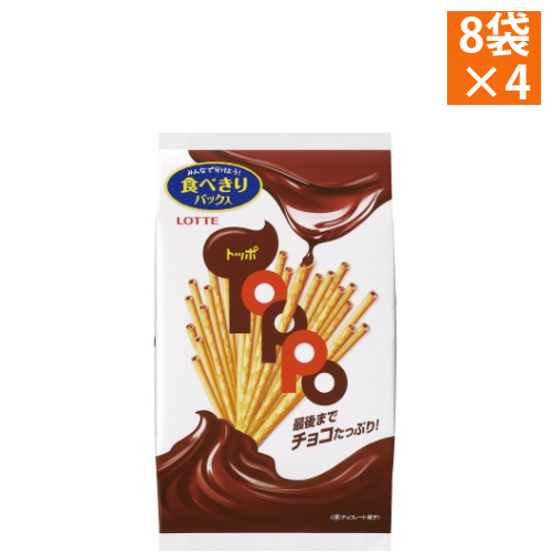 トッポ　8袋入×4画像