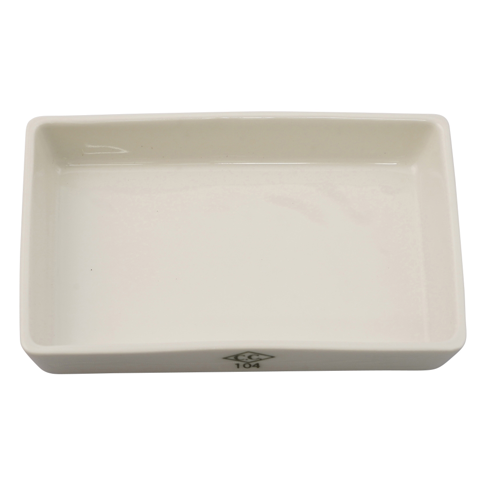 灰分測定用灰ざら（角型）91×58×15mm画像