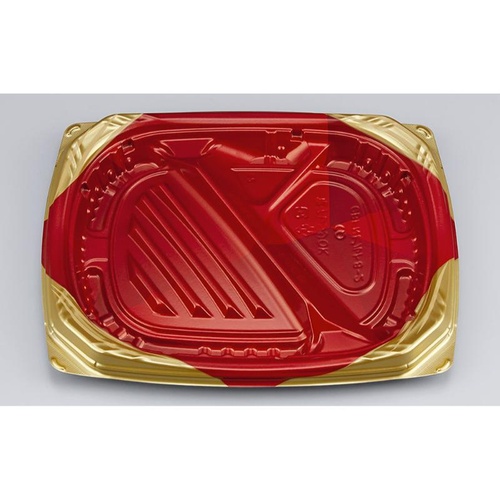 シーピー化成 弁当容器 CBFNビルト8-2 ソアRG 本体画像