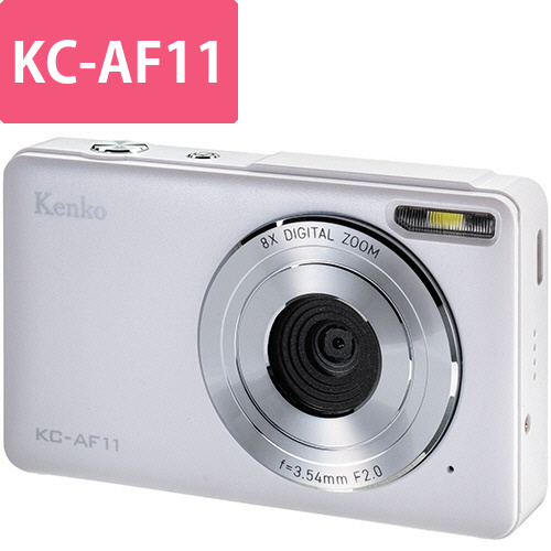 デジタルカメラ　KC-AF11　ホワイト　1台画像