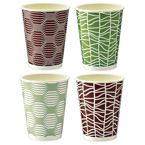 断熱ﾚﾘｰﾌｶｯﾌﾟ 和-Taste(和-ﾃｲｽﾄ) 273mL(9ｵﾝｽ) 1ｾｯﾄ(1000個:50個×20ﾊﾟｯｸ)画像