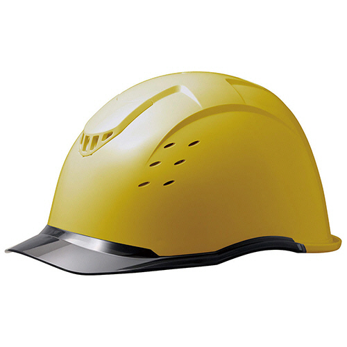 PC製ﾍﾙﾒｯﾄ(KP･ｸﾘｱﾊﾞｲｻﾞｰ･通気孔) SC-13PCLV RA KP ｲｴﾛｰ/ｽﾓｰｸ 1個画像