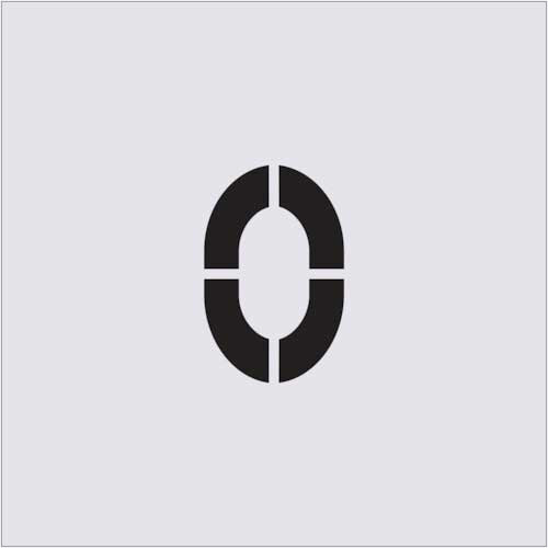 ｽﾃﾝｼﾙ 0 文字ｻｲｽﾞ100×65mm 1枚画像