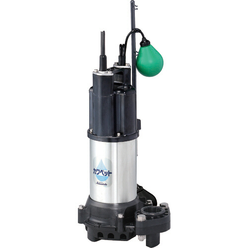 排水用樹脂製水中ﾎﾟﾝﾌﾟ(汚水用) 自動運転形 50Hz 単相100V 1台画像