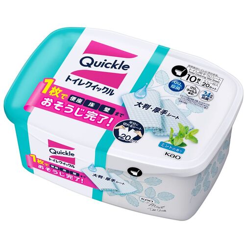 Kao トイレクイックル 容器入 10枚入画像
