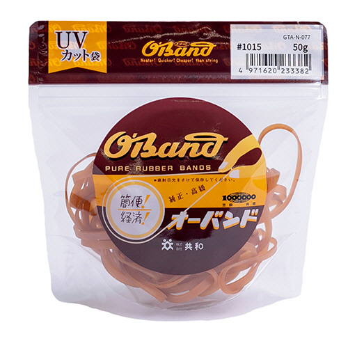 ｵｰﾊﾞﾝﾄﾞ #1015 内径254mm 50g入 透明袋 1袋画像