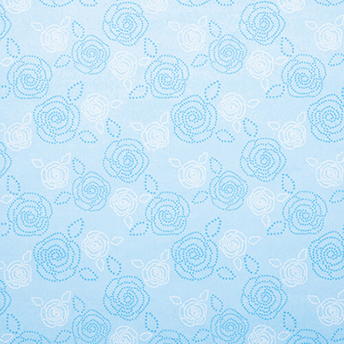 包装紙 半才 ステッチローズ ＬＢ画像