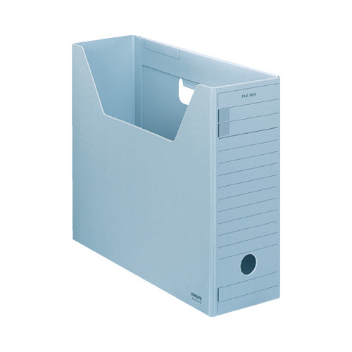 ファイルボックス　Ｈタイプ　ＰＰ　Ａ４横　青　５個画像