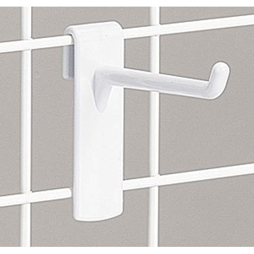 メッシュ用樹脂フック　白　長さ６０ｍｍ　１０本入画像