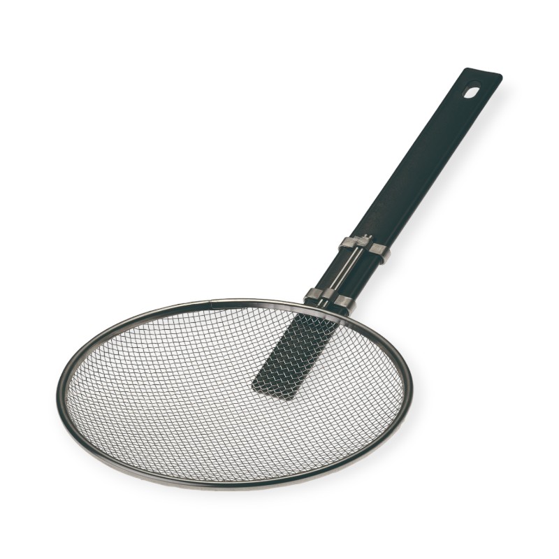 そば用品 スリースノーそば揚(樹脂柄) ヨコ型 24cm 10179画像