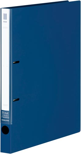 リングファイルＮＥＯＳＡ４縦背幅２７ｍｍ紺１０冊画像