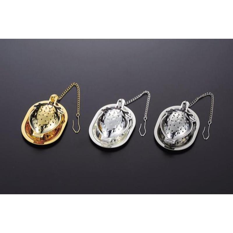 喫茶用品 ティーストレーナー イチゴ 18-8画像