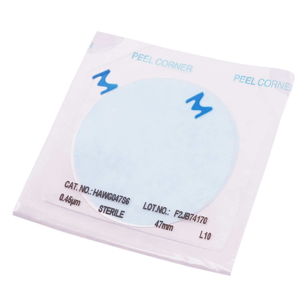 滅菌済フィルター　S-Pak（TM）　メンブレン白色黒格子　0.45μm　150枚×4組入画像