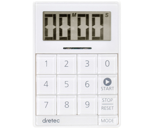 時計付キュービックタイマー ホワイト