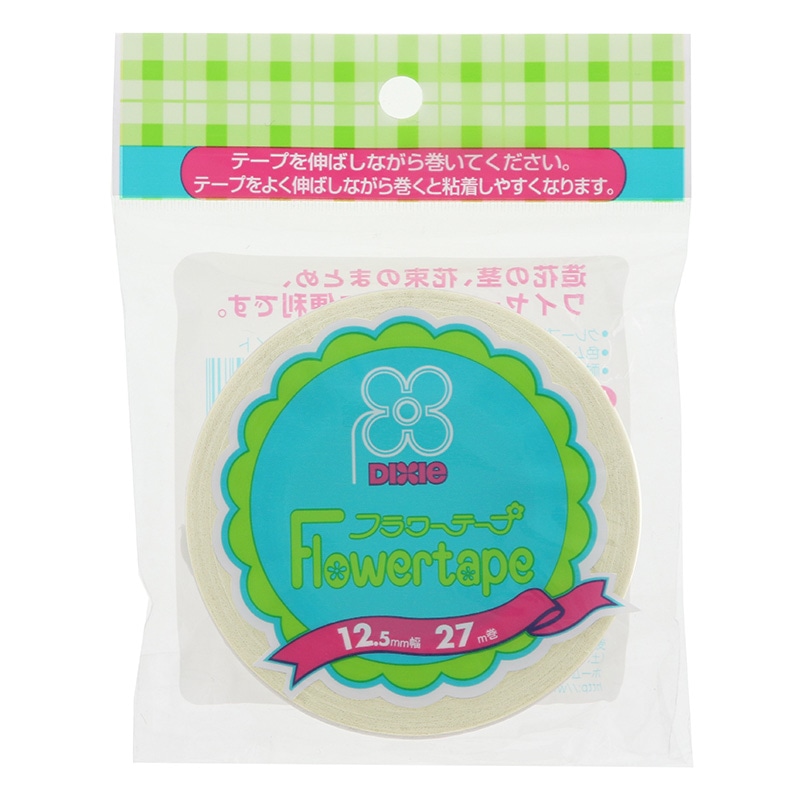 フラワーテープ　１２．５×２７　Ｎホワイト画像
