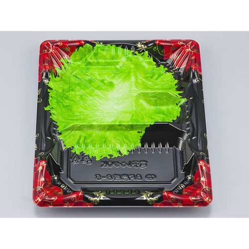 シーピー化成 弁当容器 BF恵味8-5 アラベスク 本体(N) 発泡画像