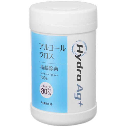 Hydro Ag+ｱﾙｺｰﾙｸﾛｽ(ｱﾙｺｰﾙ80%) 専用ﾎﾞﾄﾙ (100枚入用) 1本画像