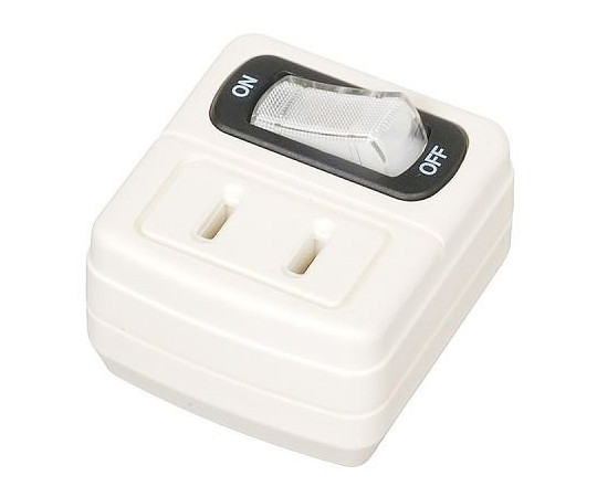 省エネタップ　1個口　白