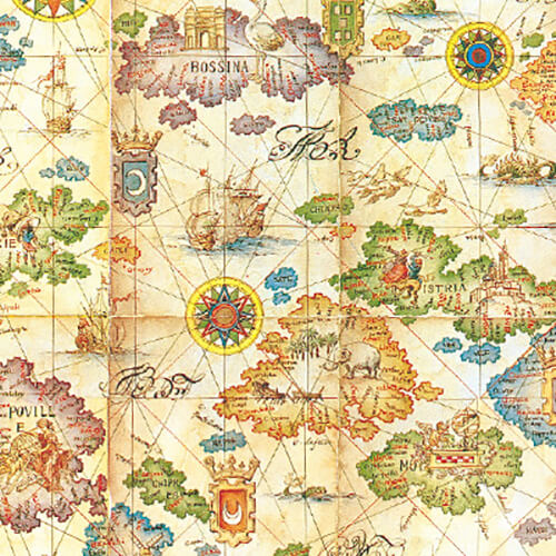 包装紙 半才 コンパス画像