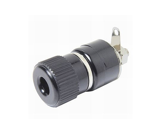 絶縁ターミナル　3.8mm　取付孔Φ10.5mm　黒画像