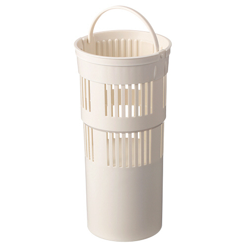 流し用ｺﾞﾐｶｺﾞ 80mmﾀｲﾌﾟ ﾎﾜｲﾄ 1個画像