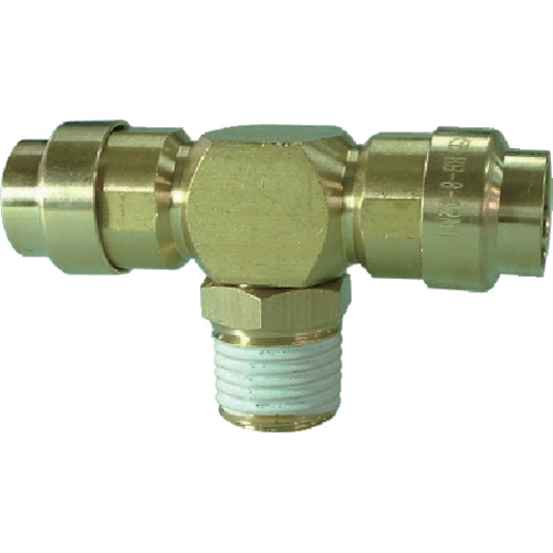 ﾌｧｲﾌﾞHﾀｲﾌﾟﾒｲﾙﾌﾞﾗﾝﾁﾃｨ12mm R1/4 1個画像