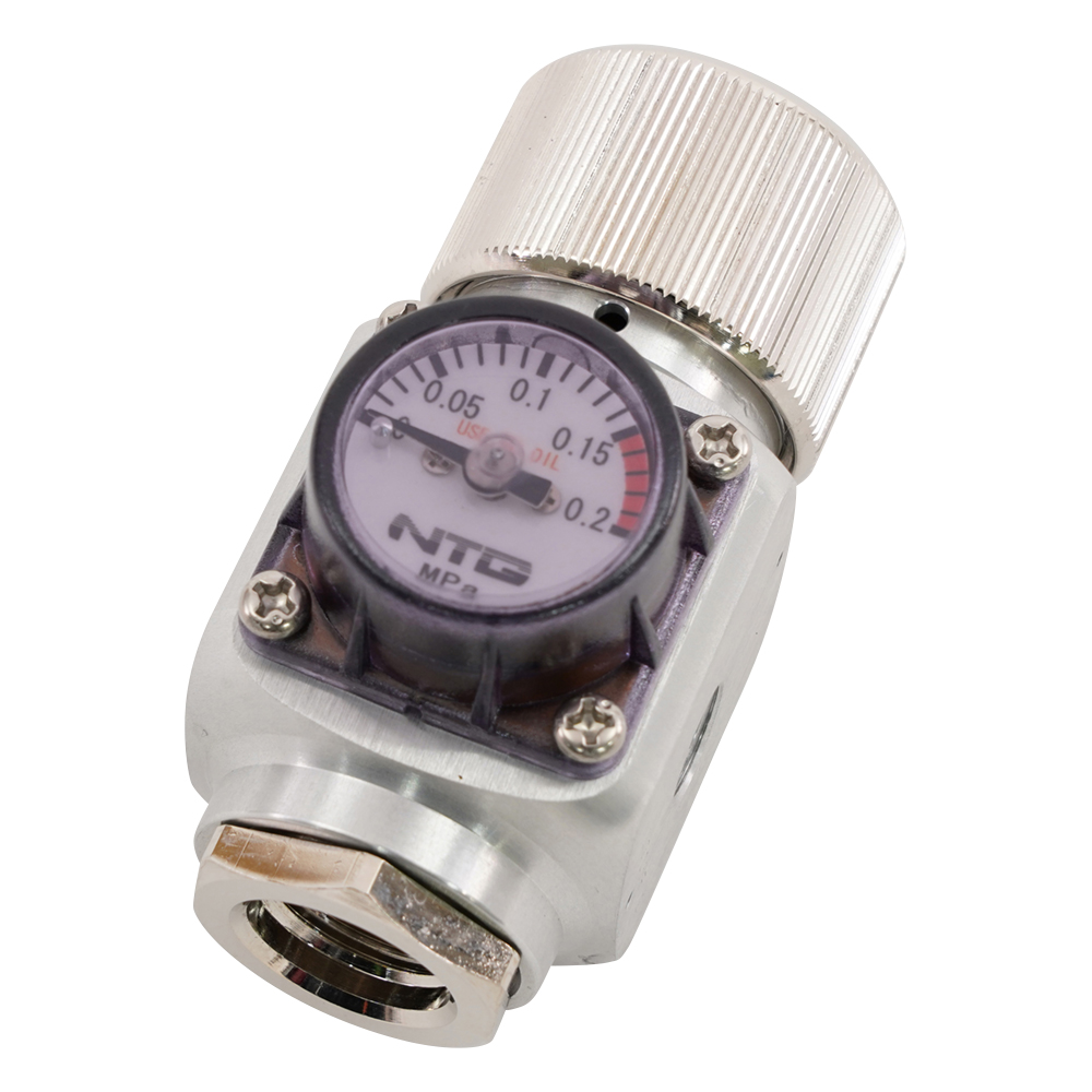 ポータブル高圧ガスボンベ用減圧弁