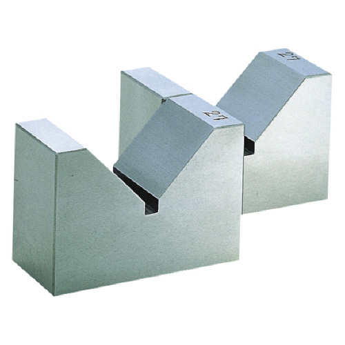 Vﾌﾞﾛｯｸ(硬鋼製焼入) 幅100mm 1ｾｯﾄ画像