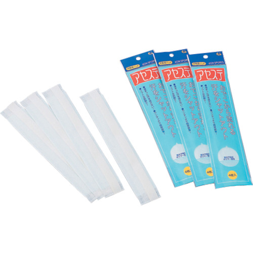 ﾍﾙﾒｯﾄ用汗取りﾊﾟｯﾄ ｱｾｽﾃ 1袋(4枚)画像