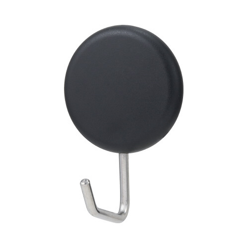 強力マグネットツールフック（丸）２個入り　ブラック画像