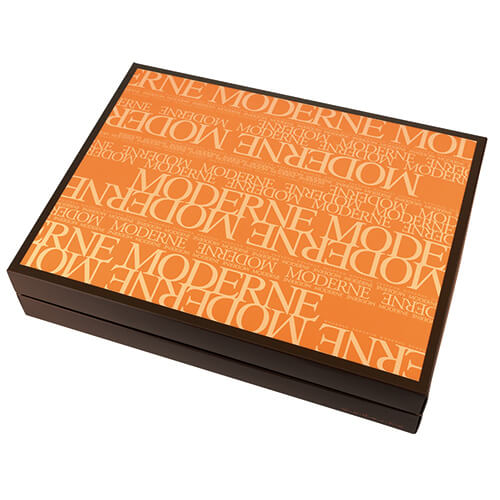 ギフトＢＯＸ　モデルヌ　特大　オレンジ画像