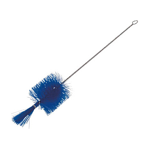 理化学ﾌﾞﾗｼ 試験管用 PBT毛 ｽﾃﾝﾚｽ柄 1本画像