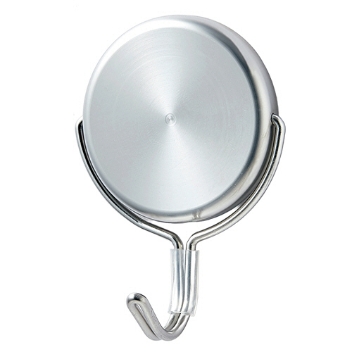 ｽﾃﾝﾚｽﾎﾞﾃﾞｨ ﾊﾟﾜｰﾏｸﾞﾈｯﾄﾌｯｸ ﾌﾗｯﾄ 耐荷重18kg ｼﾙﾊﾞｰ 1ｾｯﾄ(5個)画像