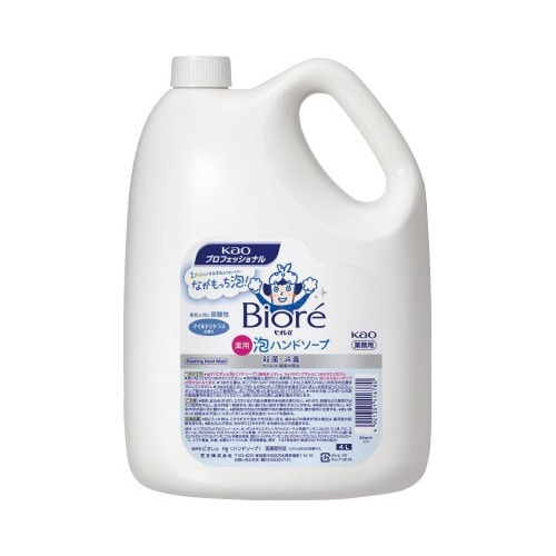 ビオレｕ　泡ハンドソープ　詰替　４Ｌ画像