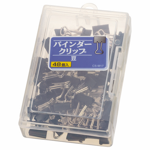 ﾊﾞｲﾝﾀﾞｰｸﾘｯﾌﾟ 豆 口幅13mm 1ｹｰｽ(48個)画像