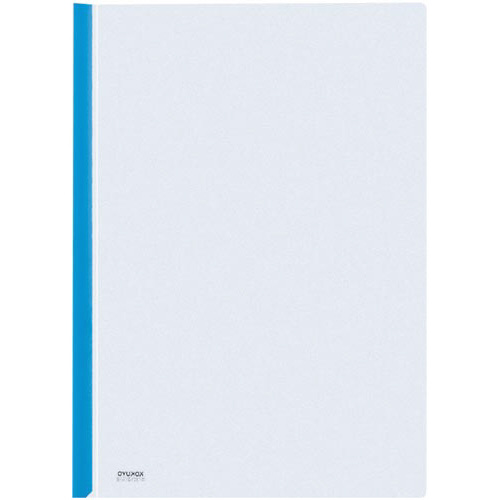 レールクリヤーホルダー　Ａ４　レール色青×５冊画像