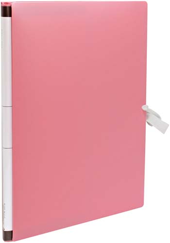 のびーるファイルエスヤードＰＰ製　Ａ４縦　桃画像