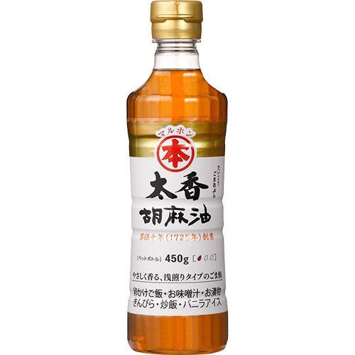 ﾏﾙﾎﾝ 太香胡麻油 450g 1本画像