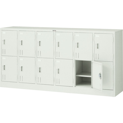 多人数用ﾛｯｶｰ12人用 1775×415×H880 ｼﾘﾝﾀﾞ錠式 1台画像
