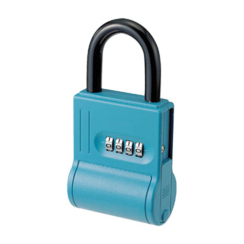 ﾎﾞｯｸｽ付南京錠 ｷｰ保管ﾎﾞｯｸｽ ﾎﾞｸｼｨ 1個