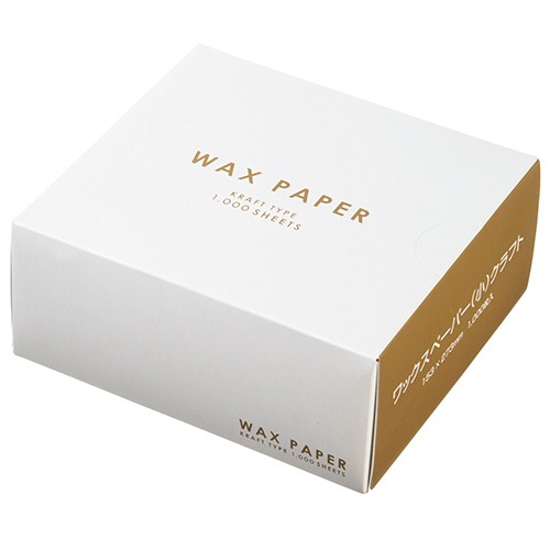 ﾜｯｸｽﾍﾟｰﾊﾟｰ 小 ｸﾗﾌﾄ 1箱(1000枚)画像