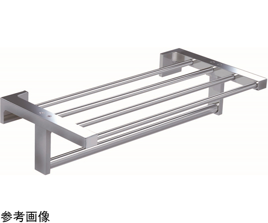 コンビネーションタオル棚　L450