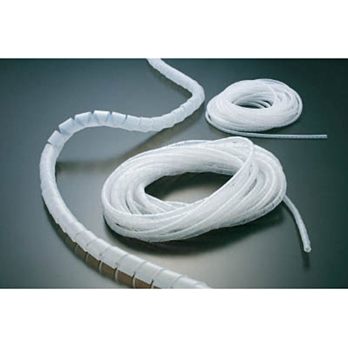 スパイラルチューブ　10m結束φ9.0-32.0　白　1巻画像