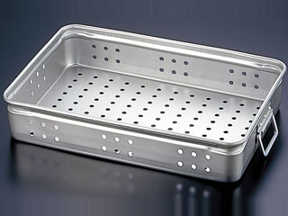 コンテナ アルミ穴明手付番重 中 110画像