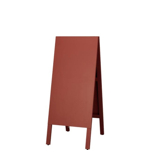 木製案内板　ダークレッド　450×1105mm画像