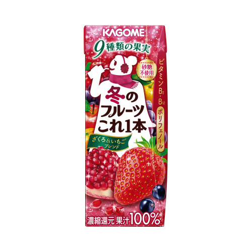 冬のフルーツこれ一本　２００ｍｌ２４本画像